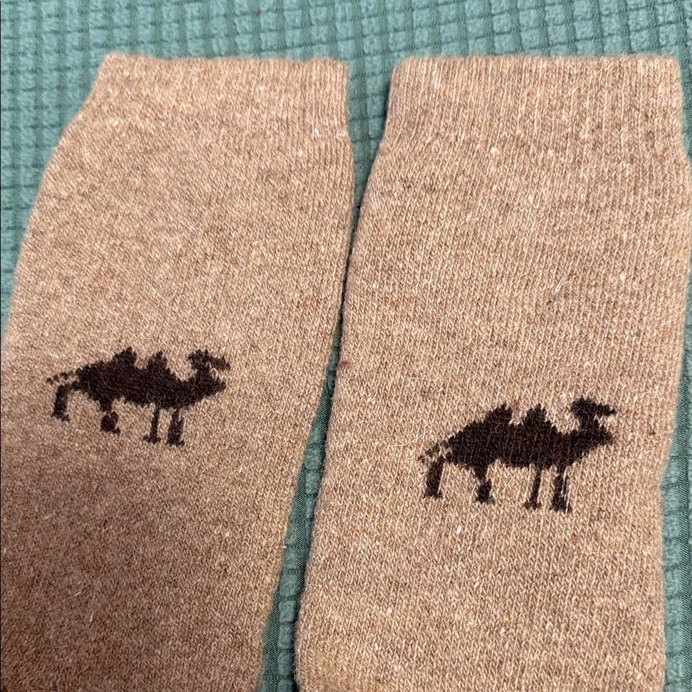 Camel Design Termo Socks New 85% Camel Wool Size M-L